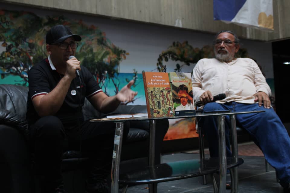 Franklin Fernández presentó en Filven Anzoátegui el libro “Yubana Marcó. Acercamientos”