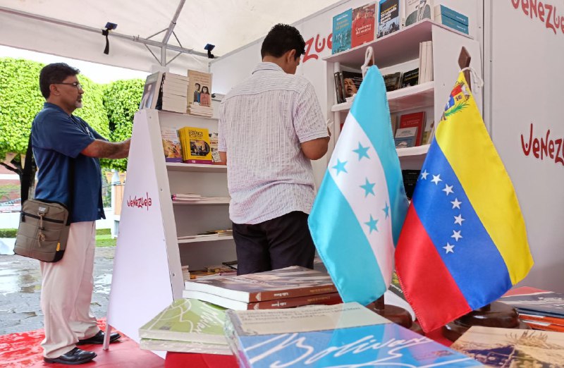 Venezuela presente en 2da Feria Internacional del Libro de Honduras