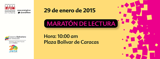Maratón de lectura – Plaza Bolívar de Caracas