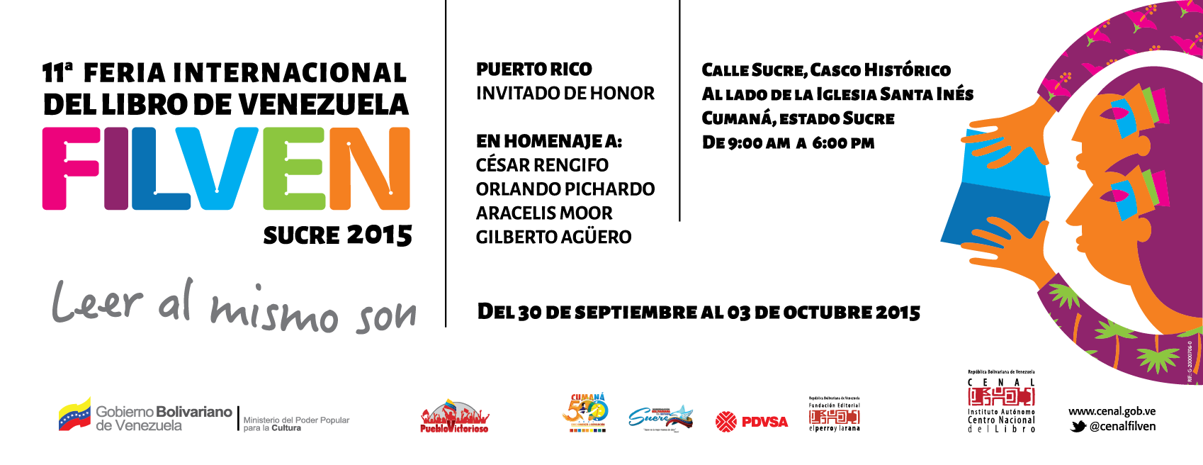 Sucrenses listos para recibir la Feria Internacional del Libro 2015