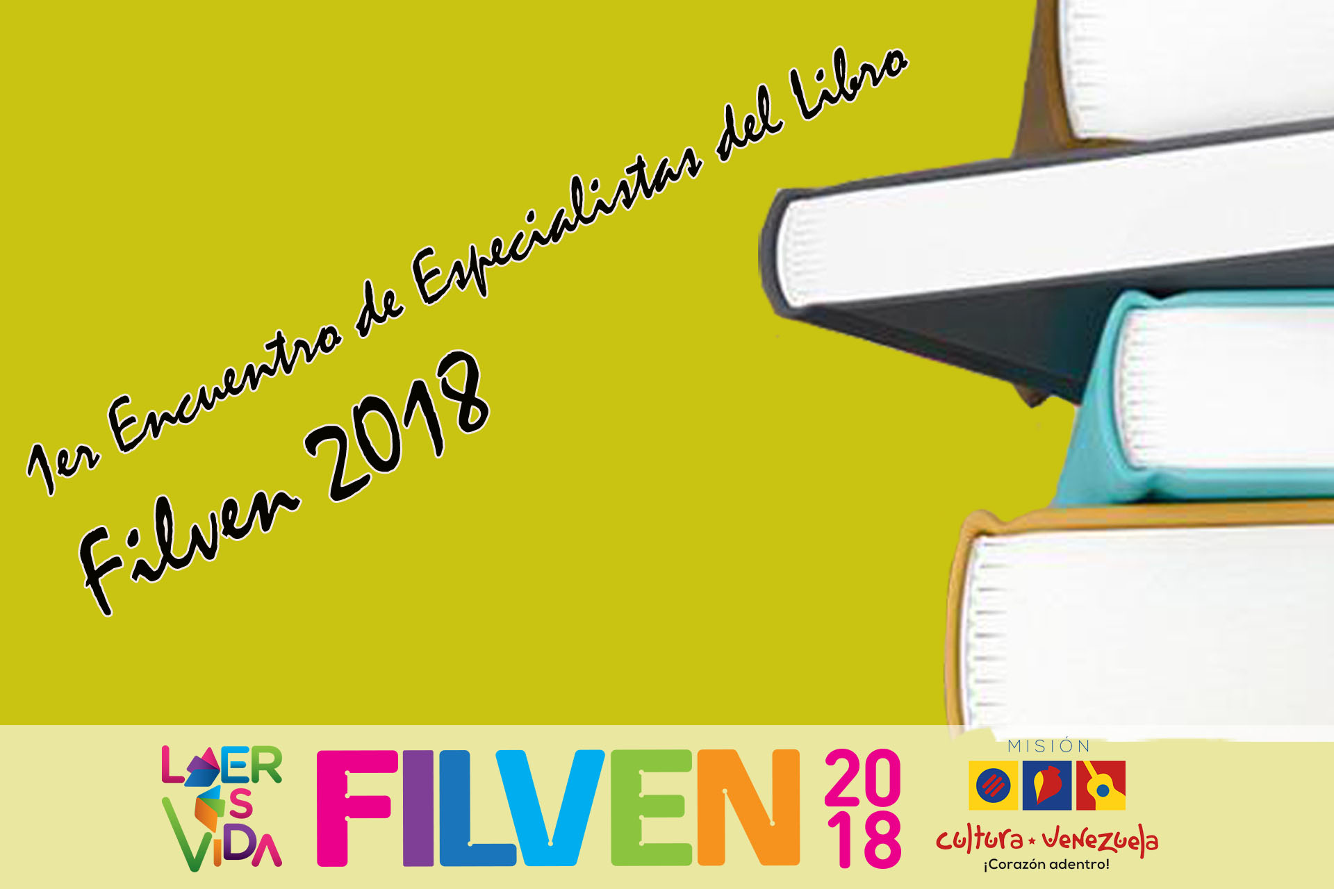 1er Encuentro de Especialistas del Libro tendrá lugar en la Filven 2018