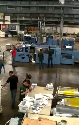 A paso redoblado trabaja Imprenta de La Cultura para cumplir con 15ª Filven