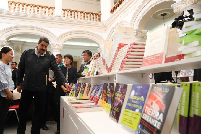 Instalada la 15ª Feria Internacional del Libro de Venezuela en casco histórico de Caracas