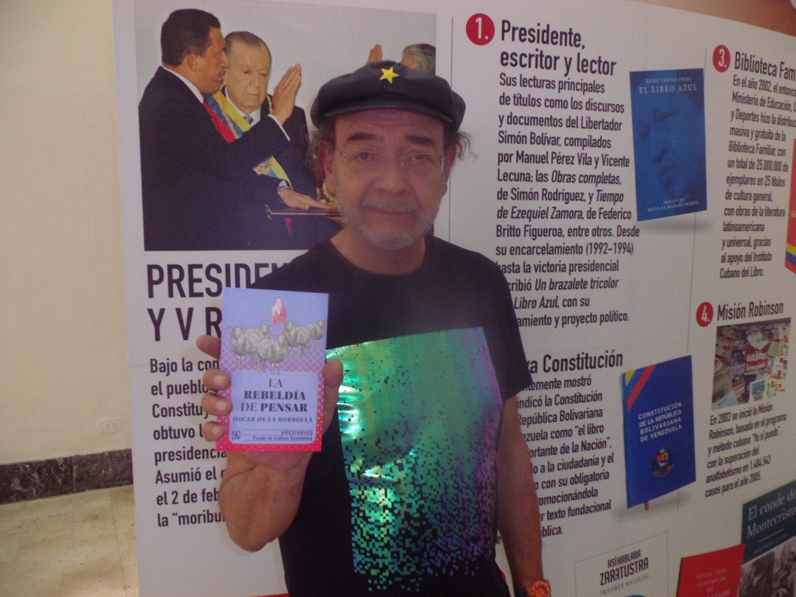 Lo que nos humaniza es el acto de pensar afirmó Óscar de la Borbolla en Filven 2019