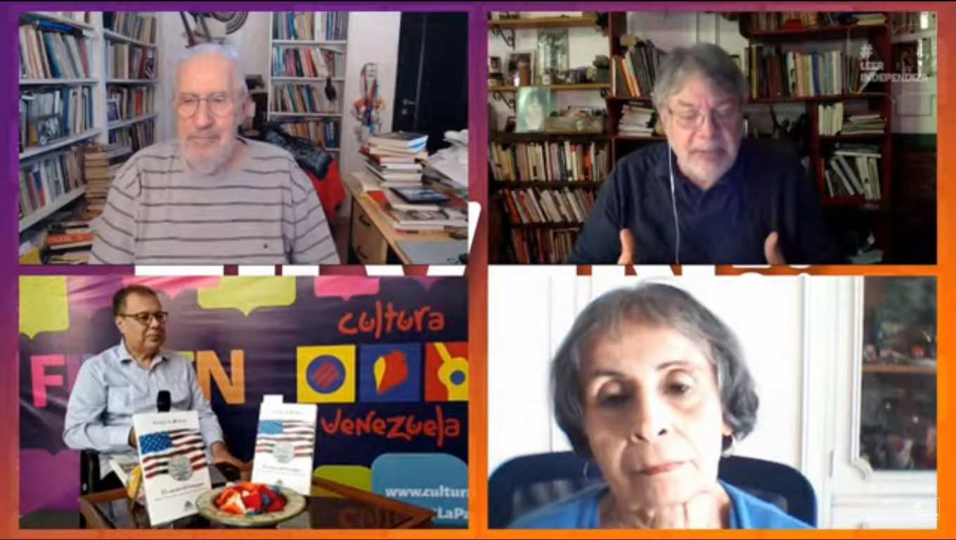 Atilio Borón compartió “El sueño del marqués” y desmonta ideas neoliberalistas durante 17ª Filven