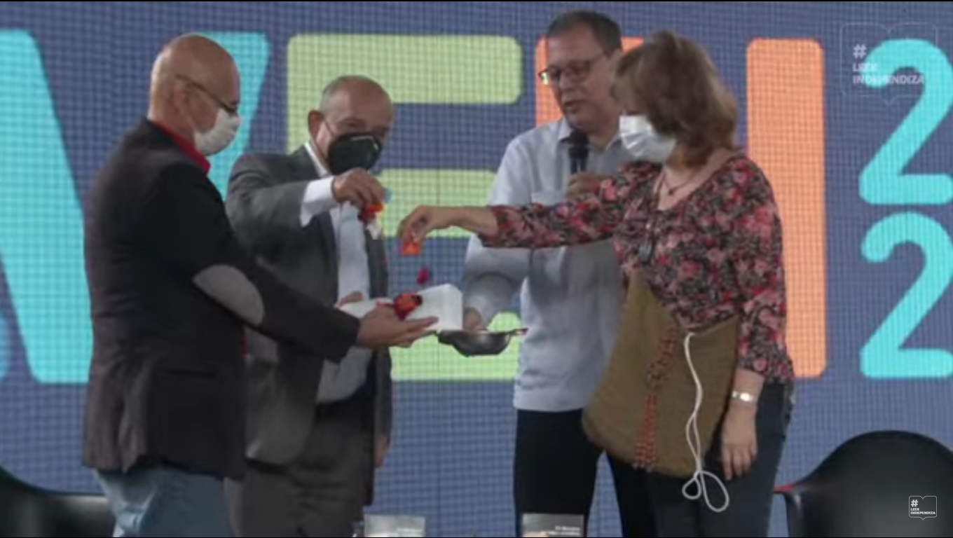 Presentaron “El discurso del líder socialista” de Ernesto Wong Maestre en la Filven 2021