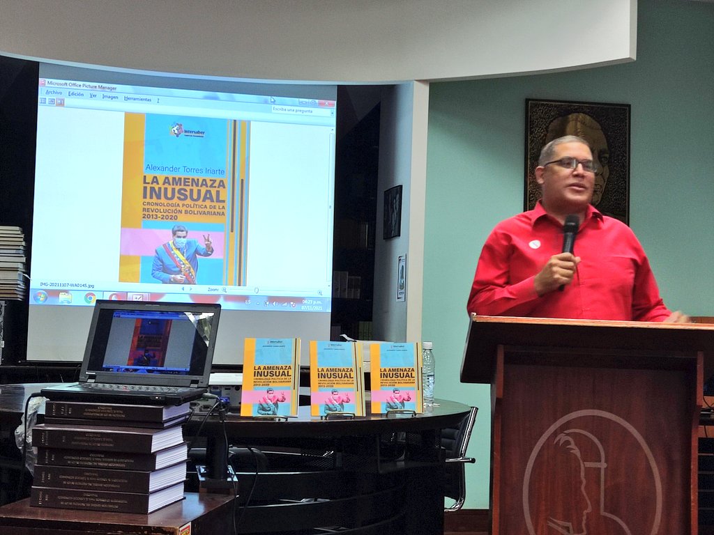 Libro “Una amenaza inusual” cuenta la cronología política de la Venezuela bloqueada