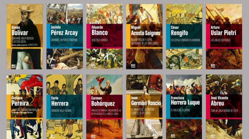 Disponibles 15 nuevos títulos de Colección Bicentenario Carabobo