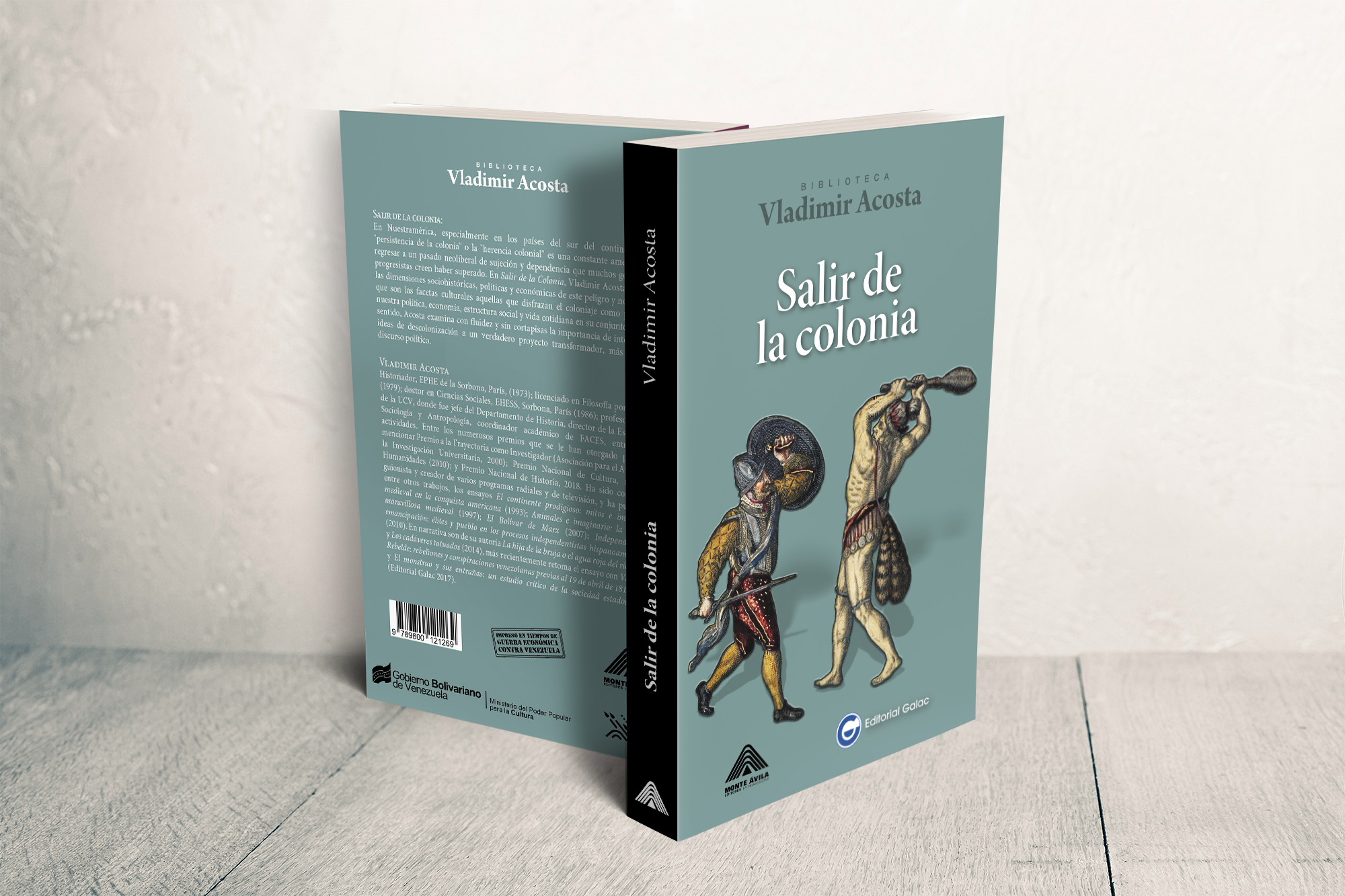 “Salir de la Colonia” de Vladimir Acosta fue el libro más vendido durante 17ª Filven