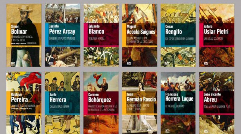 Descarga aquí los libros de la Colección Bicentenario Carabobo