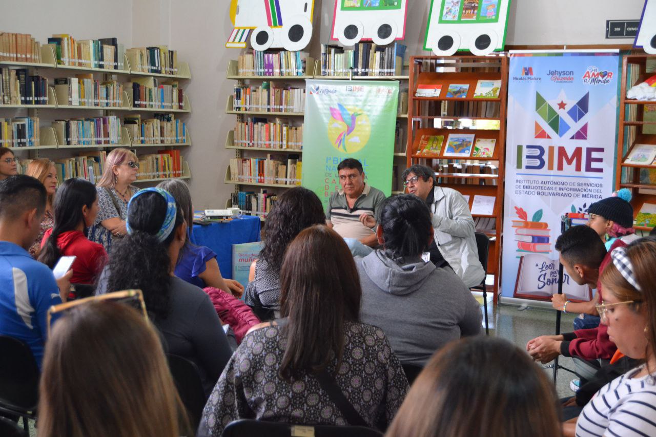 Forman mediadores de lectura durante Filven Mérida y 1era Bienal Carmen Delia Bencomo