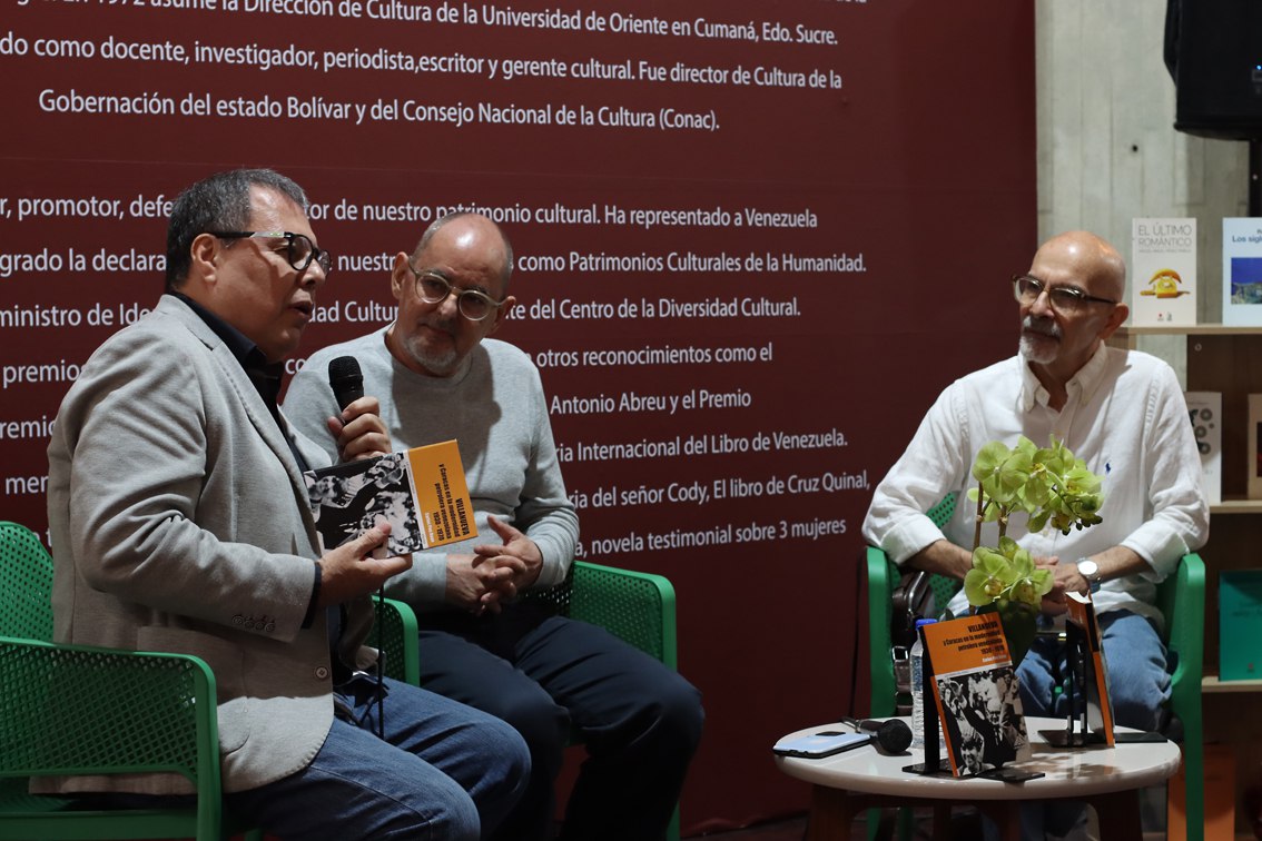 Ensayo sobre Villanueva que ganó concurso de Autores Inéditos de Monte Ávila se presentó en Feria del Libro de Caracas