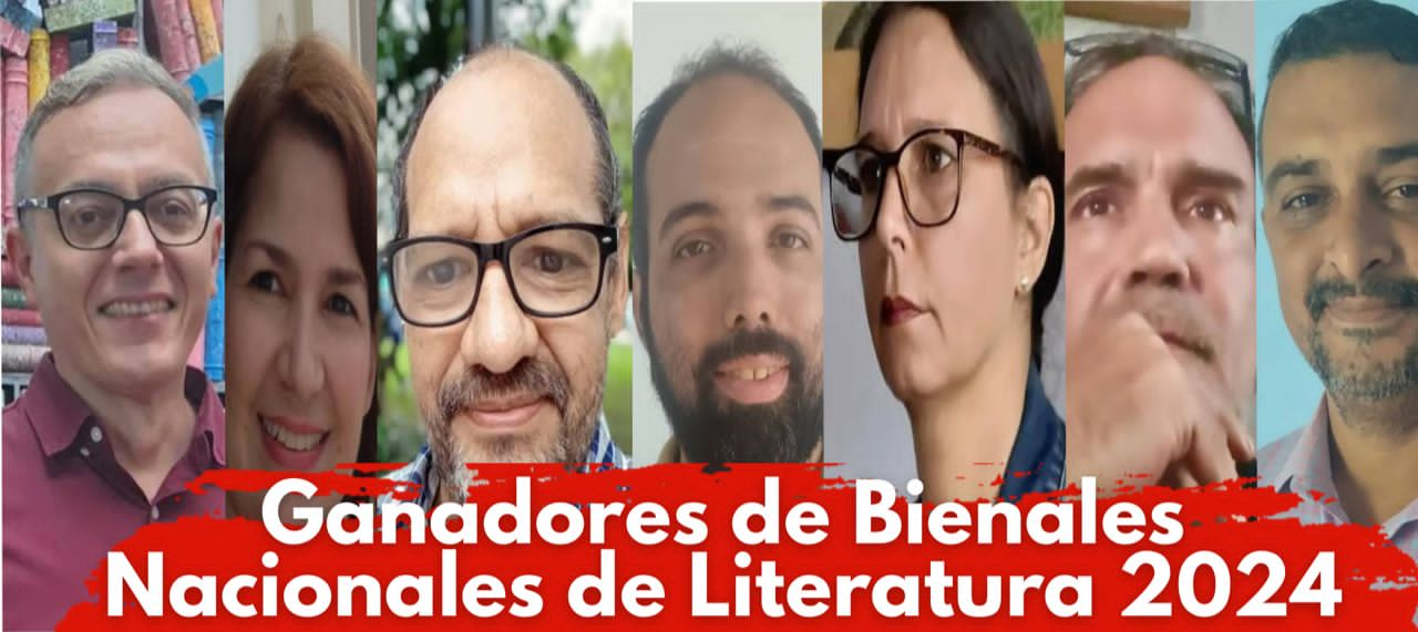 Conoce a los ganadores de las bienales nacionales de literatura 2024