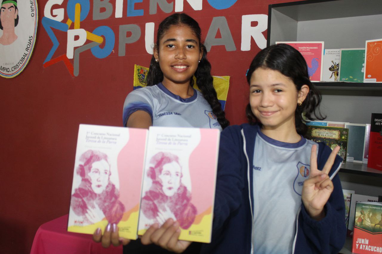 Obras ganadoras del 1er Concurso Nacional Juvenil Teresa de la Parra fueron compiladas en un libro
