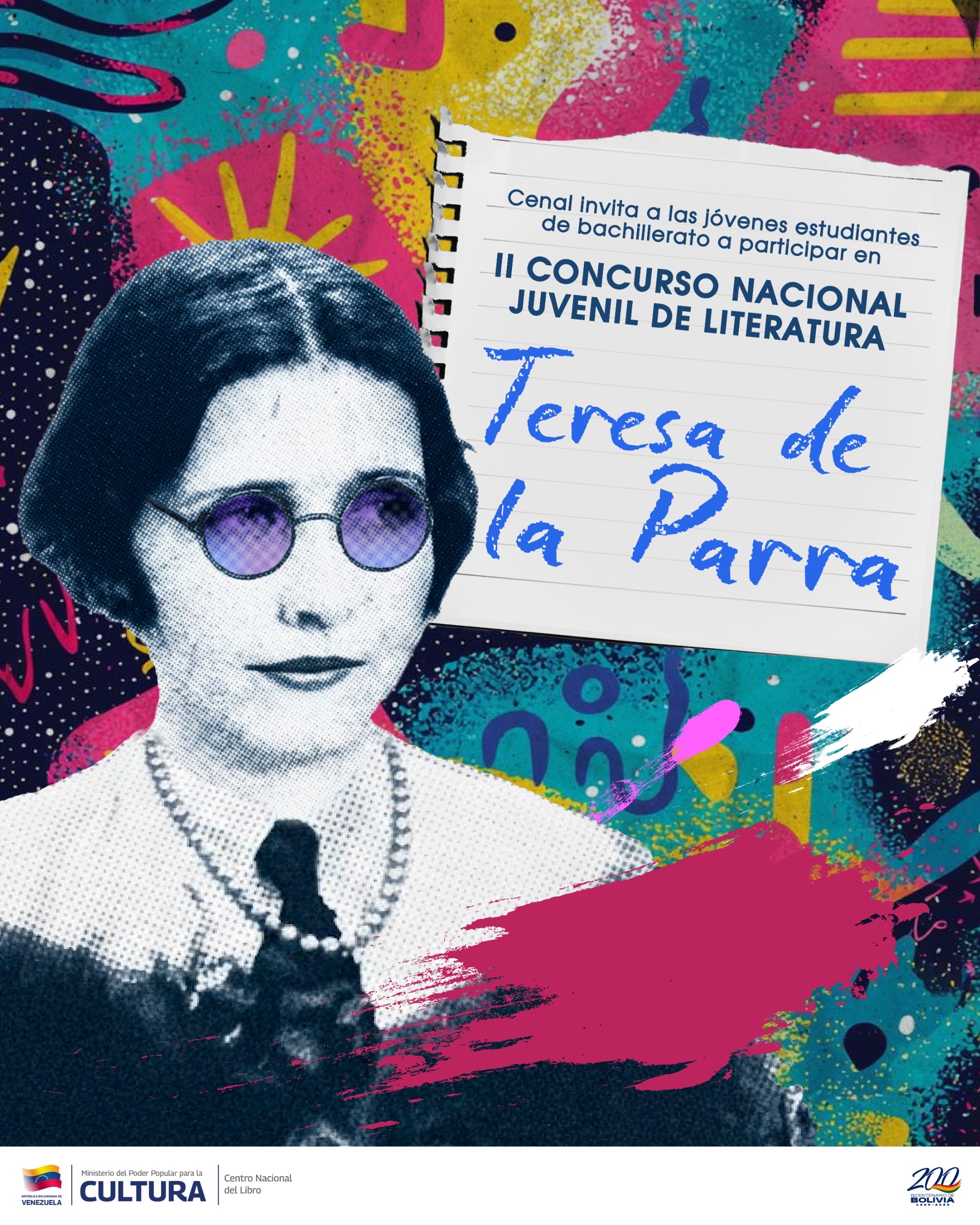 Abierto II Concurso Nacional Juvenil de Literatura Teresa de la Parra