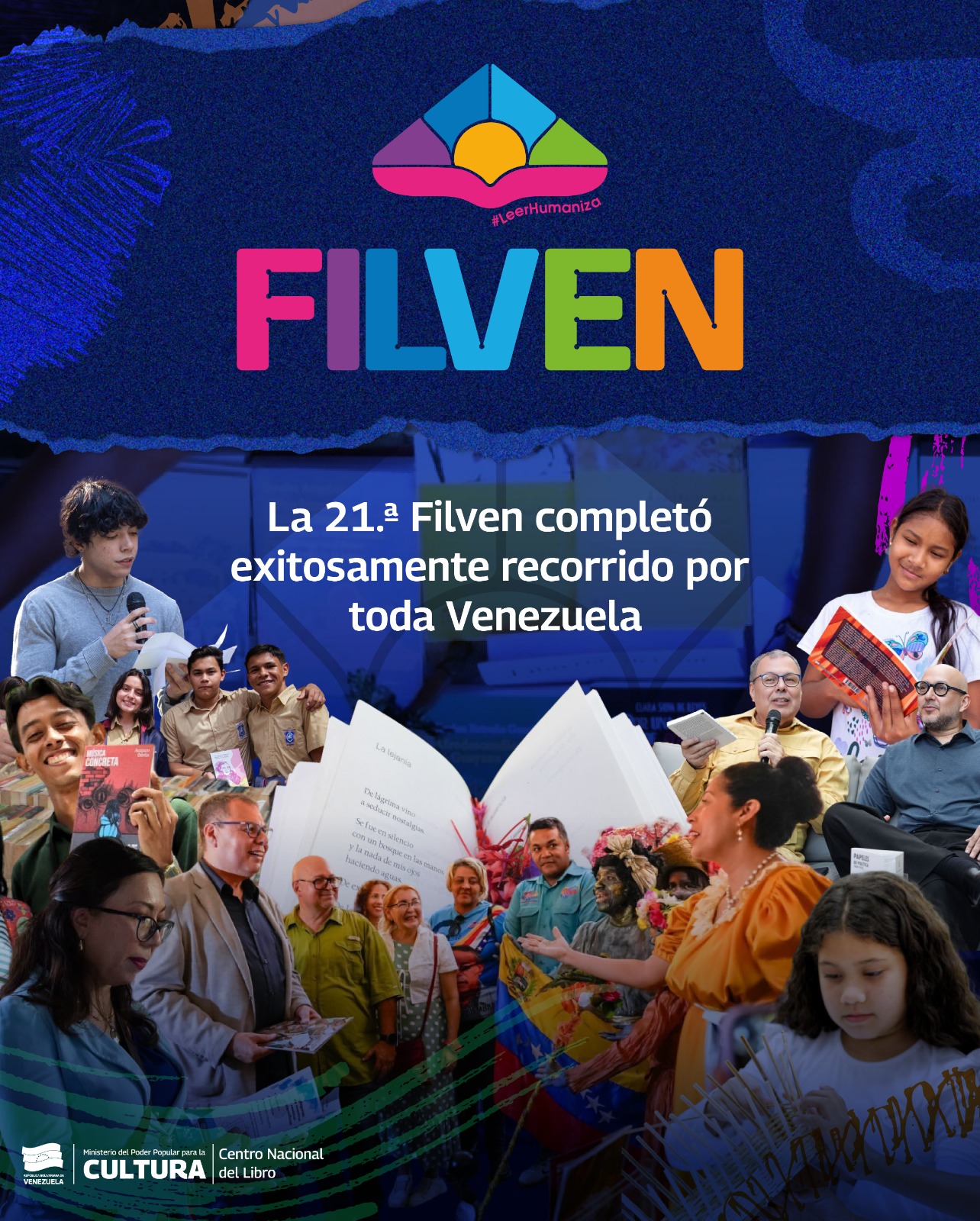 La 21.ª Filven llegó a toda Venezuela