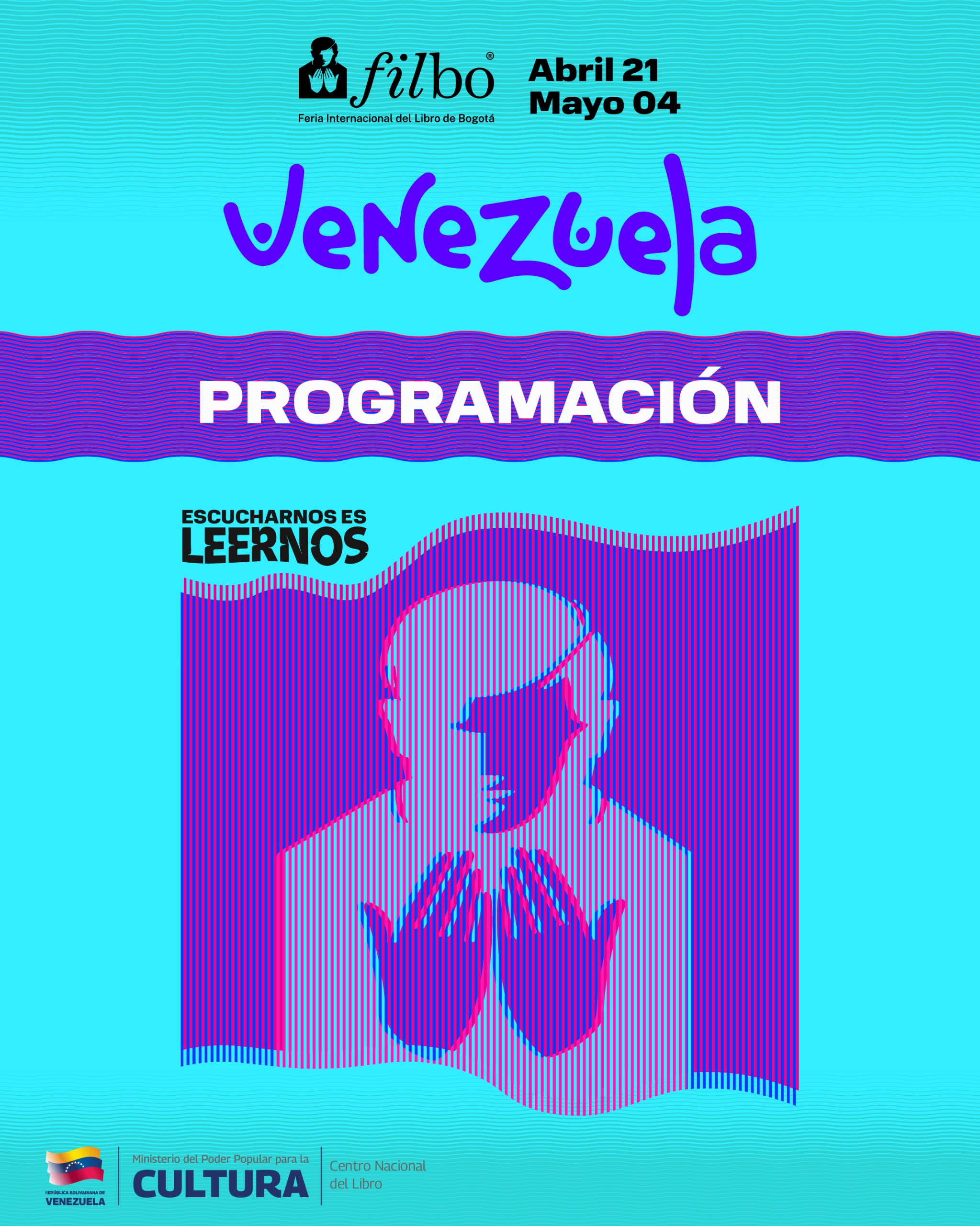Venezuela participará en la 38.ª FILBo con Ministerio de Cultura
