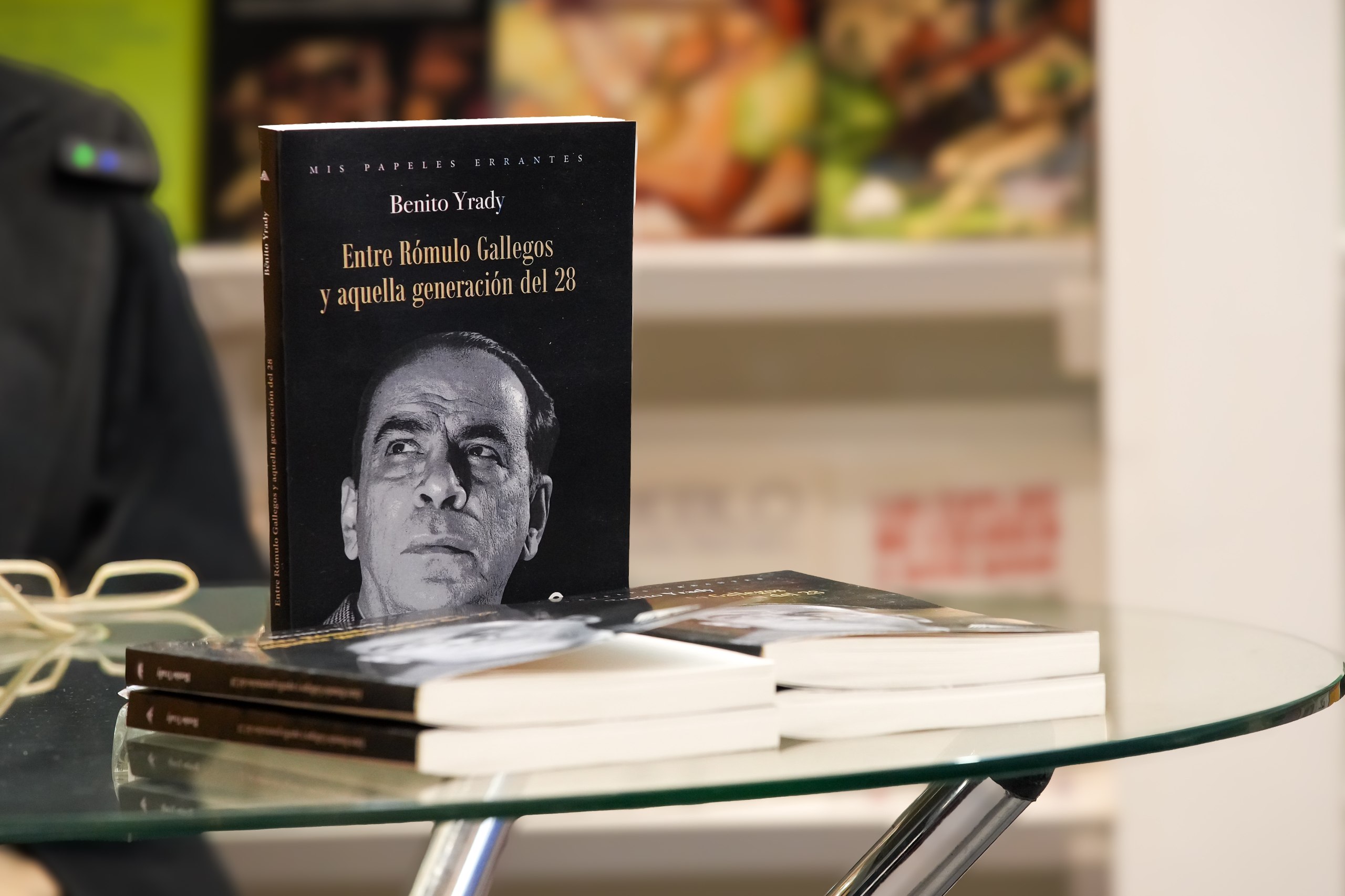 Papeles errantes de Benito Yrady muestran lado humano y familiar de Rómulo Gallegos en la 38.ª FILBo