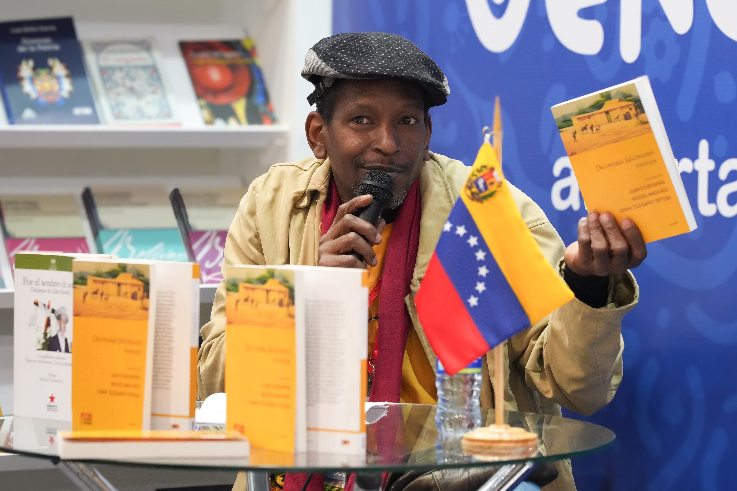 Neguel Machado y la décima como expresión de la diversidad cultural venezolana en la 38.ª FILBo