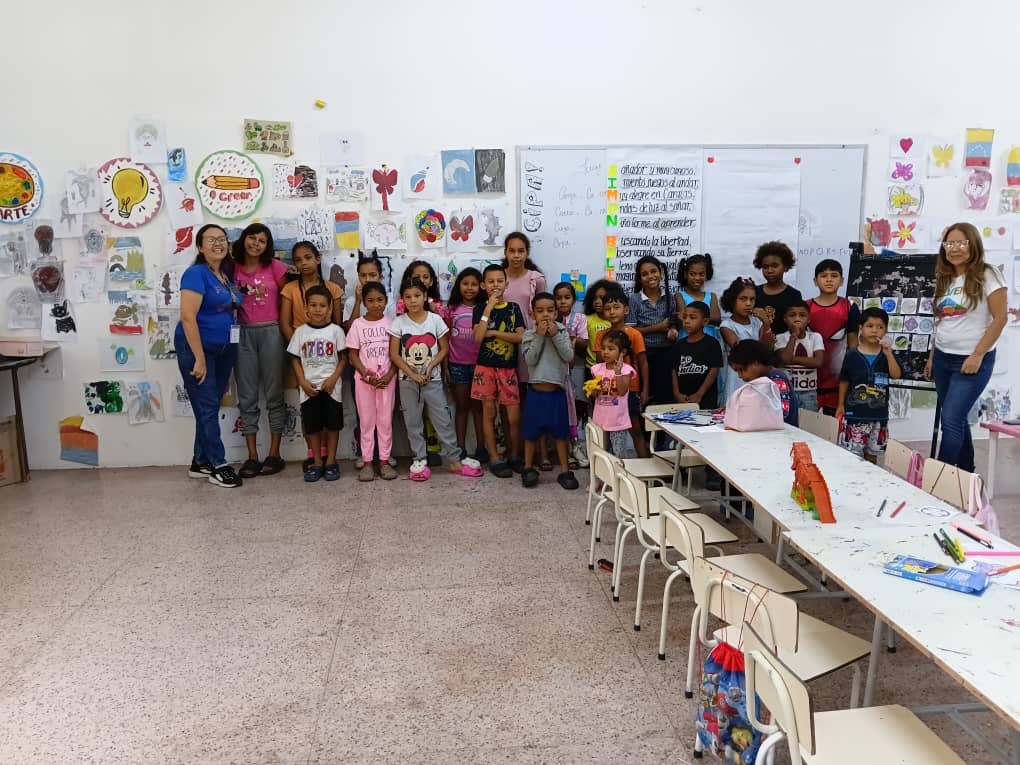 Con “Conocí al niño Simón” niños del campamento Pedro Emilio Coll se acercan a la historia patria